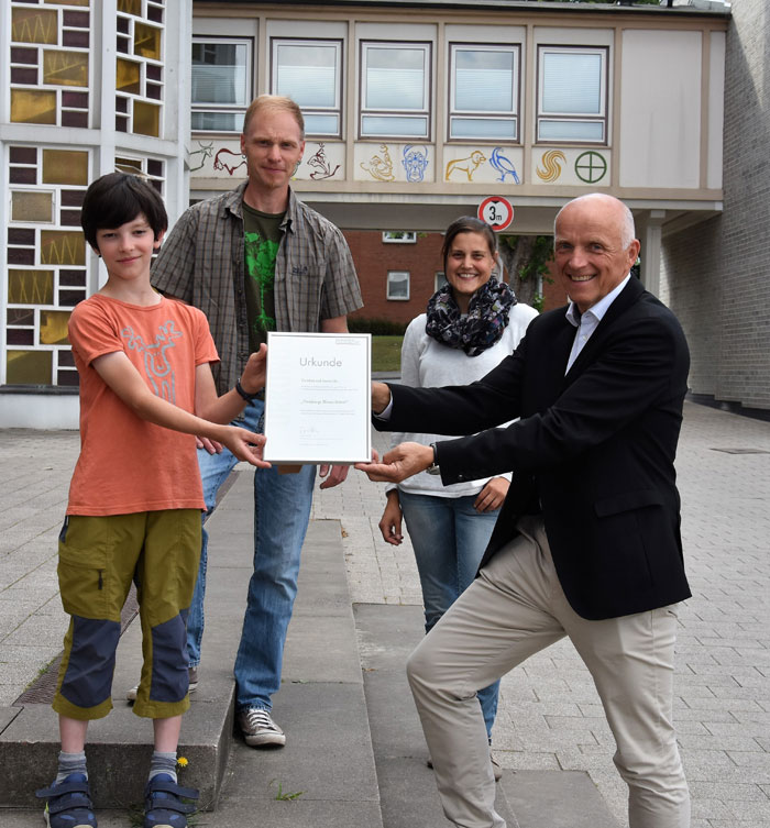 Jannis und Christian Ide erhalten die Auszeichnung „Flensburgs Klimaschützer“