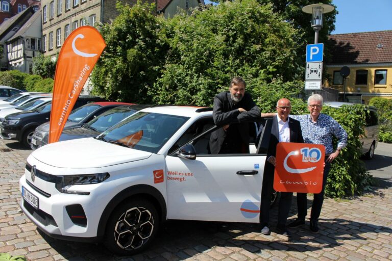 cambio Flensburg feiert 10 Jahre CarSharing an der Förde