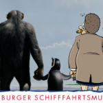 FLENSBURGER KÜSTENSTRICHE – HAFEN UND MEER IN BILD UND KARIKATUR