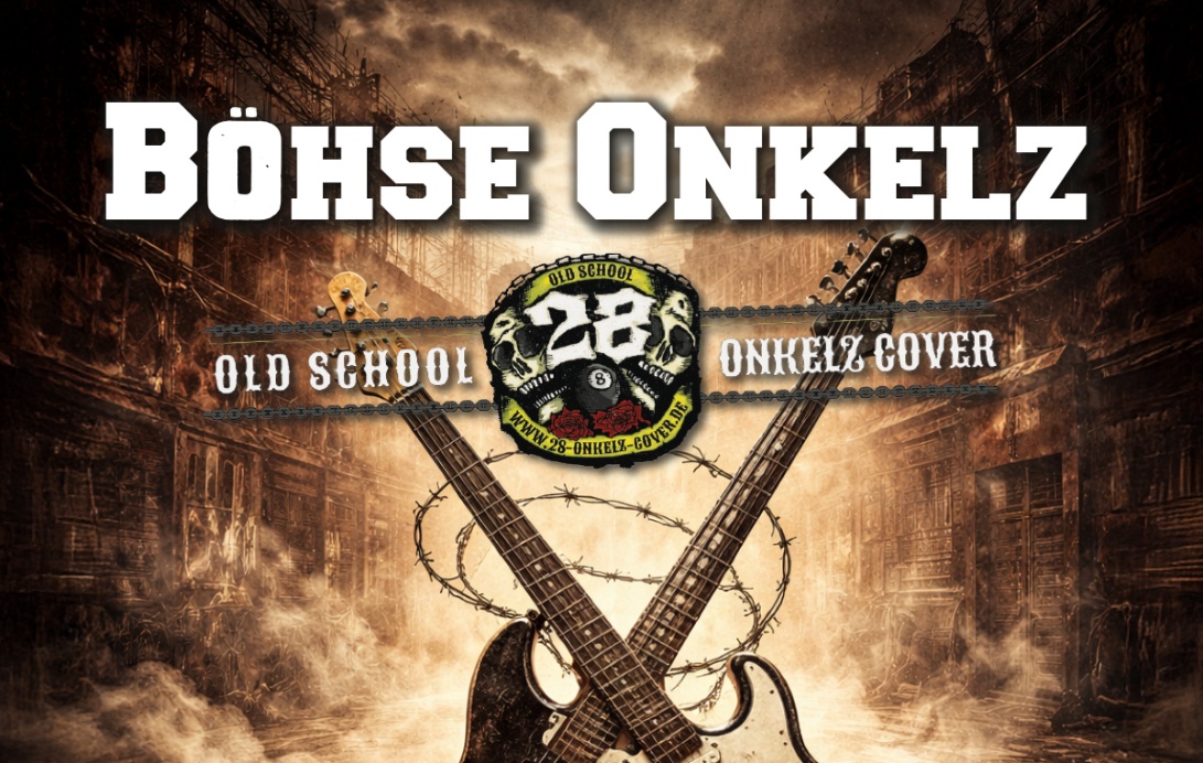 "28" - Böhse Onkelz Tribut l Flensburg, am 23.05.2026 LIVE im Roxy