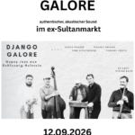 Django Galore im ex-Sultanmarkt